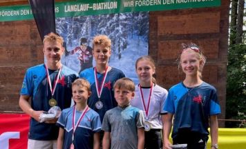 Fünf Medaillen für die SU Eidenberg beim Skiroller-Landescup