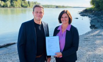 Fördervertrag bringt Hochwasserschutz in Ottensheim voran