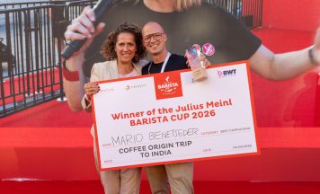 Oberneukirchner gewinnt Cappuccino-Wertung beim Barista Cup