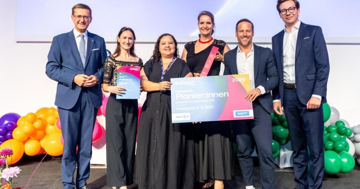 Award ceremony: “Edison 2026” for Puchenau resident