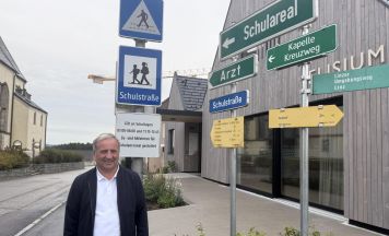 Beruhigter Autoverkehr in der Altenberger Schulzone