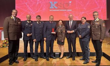 Dritter Platz beim KSÖ-Sicherheitspreis für Reichenauer Feuerwehrkommandant