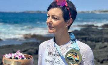 Gallneukirchens Triathletin Gudrun Steiner holt WM-Bronze auf Hawaii