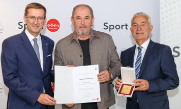 Steyregger erhält höchste Sportauszeichnung des Landes OÖ