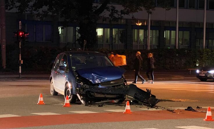 Der beschädigte PKW. (Foto: privat)