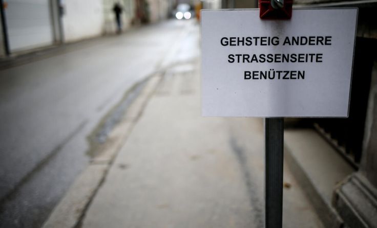 Neue Gehsteige werden am Froschberg und am Spallerhof errichtet. (Foto: Volker Weihbold)