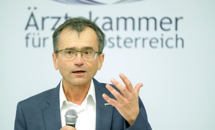 Peter Niedermoser, Präsident der OÖ-Ärztekammer. (Foto: Volker Weihbold)