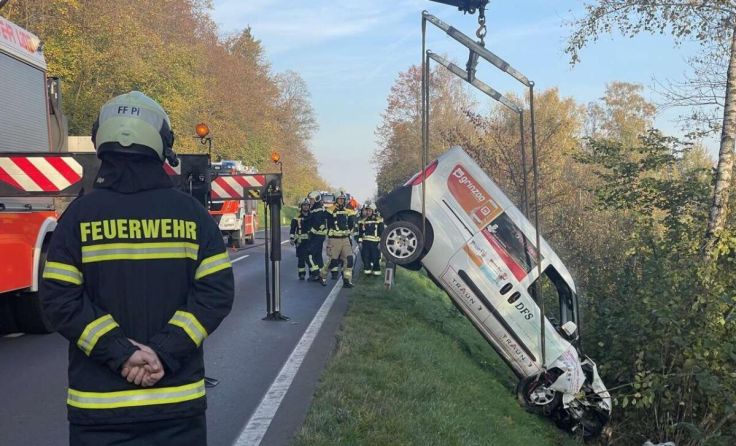Die Unfallstelle. (Foto: TEAM FOTOKERSCHI.AT / KERSCHBAUMMAYR)