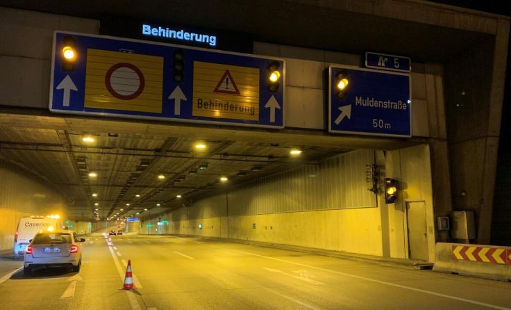 Der Autobahntunnel Bindermichl-Niedernhart. (Foto: ASFINAG)
