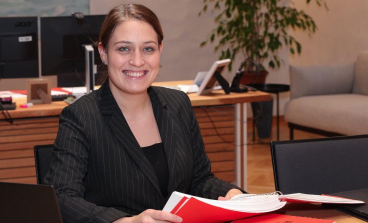 Finanzreferentin Vizebürgermeisterin Tina Blöchl (Foto: Michael Dworschak/Stadt Linz)