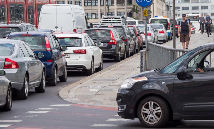 Die Verkehrsbelastung hat beinahe wieder das Niveau von 2019 erreicht. (Foto: Erwin Wodicka)