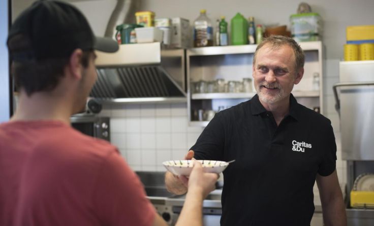Klaus Schwarzgruber, Leiter der Wärmestube (Foto: Caritas OÖ)