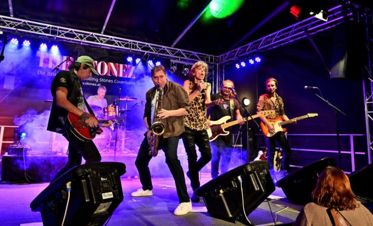 Die Stonez rockten beim Valentiner Sommergfühl (Foto: Leopold Feilecker)