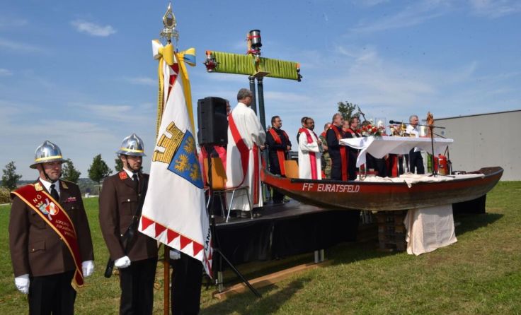 Florianimarsch in Euratsfeld (Foto: Wolfgang Zarl)