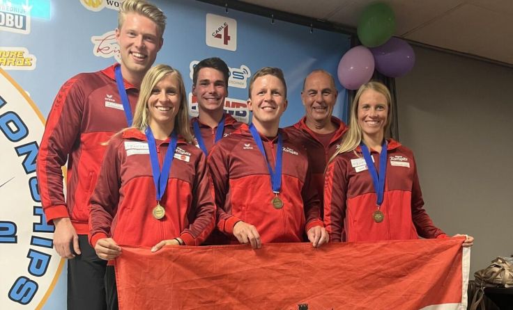 Die erfolgreichen Sportler aus Asten (Foto: Schall)