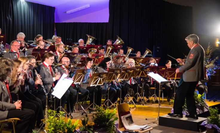 Herbstkonzert in der IMS Langenhart (Foto: Blasorchester St. Valentin Steyr Traktoren)