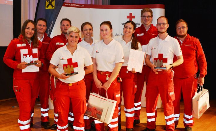 Das Team Enns 1 überzeugte in der Bronze-Wertung (Foto: OÖRK/Kirchdorf)