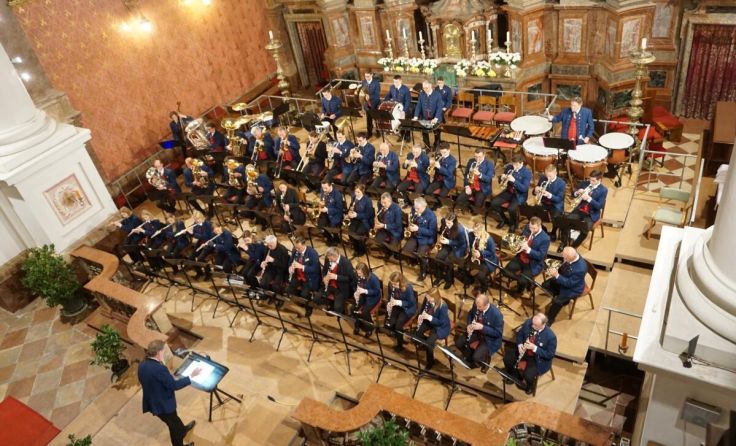 Der Musikverein lädt zu einem Konzert in die Stiftsbasilika (Foto: MV St.Florian)