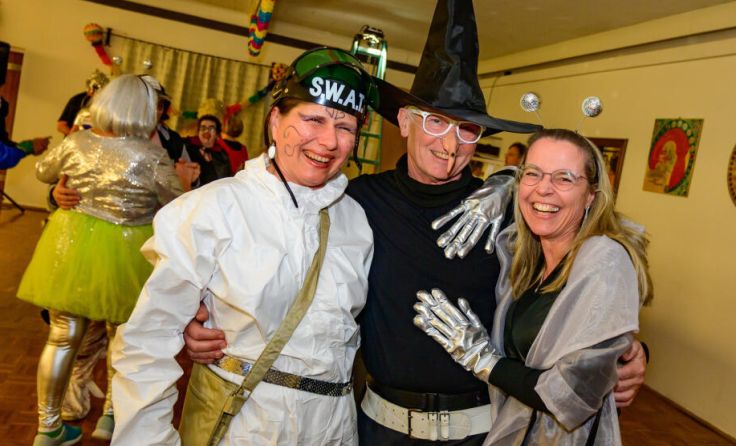Gute Stimmung beim Ennser Turnergschnas (Foto: Wolfgang Simlinger)