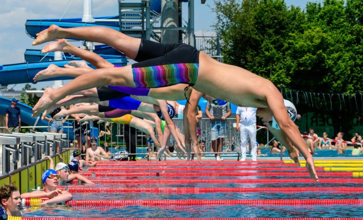2726 Schwimmstarts - eine logistische Herausforderung (Foto: Wolfgang Simlinger)