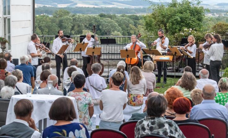 Konzert im historischen Ambiente von Schloss Ennsegg (Foto: Christoph Huemer)