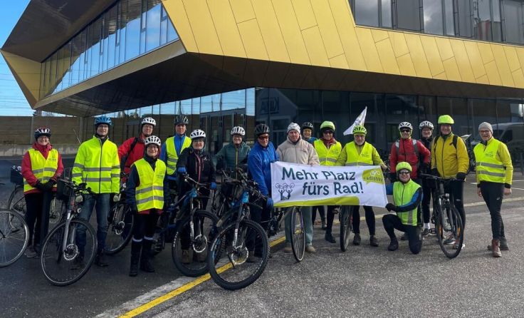 Pause beim Valentinum (Foto: Simlinger)