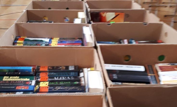 Bücher für Bücherflohmarkt werden gesucht (Foto: Sattlermuseum)