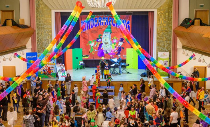 Kinderfasching mit Clown Willi (Foto: Wolfgang Simlinger)