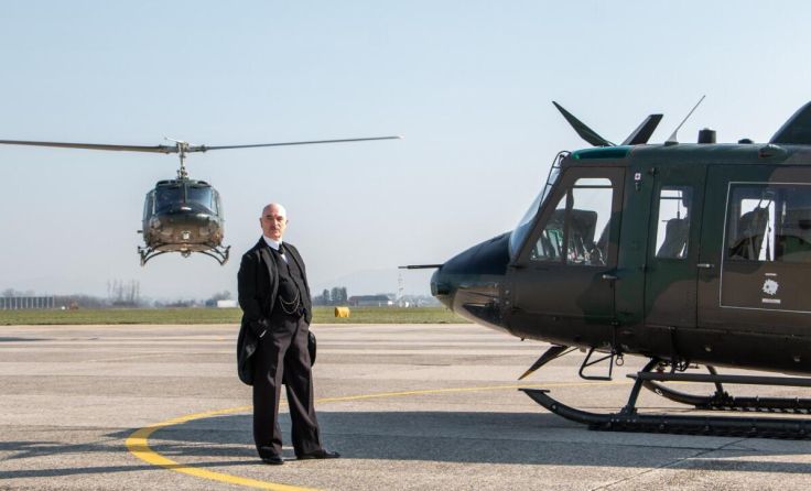 Dreharbeiten in Hörsching (Foto: Militärkommando OÖ)