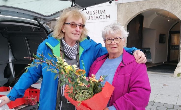 Erni und Rosi waren Jahrzehnte lang Teil des Marktgeschehens (Foto: Uli Huemer)