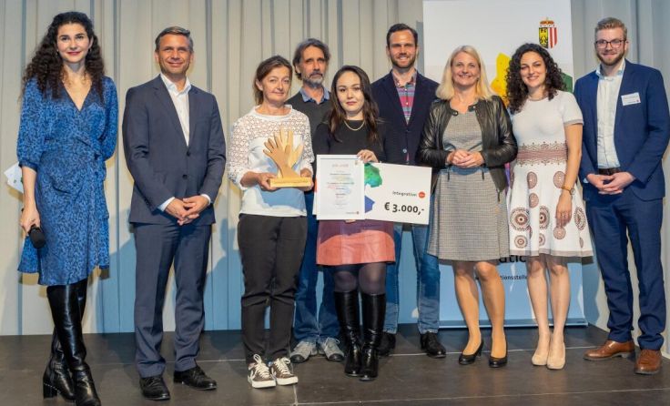 Das Team von Streetwork Vöcklabruck, ISI Nadelwerk. (Foto: Land OÖ/Fotokerschi)