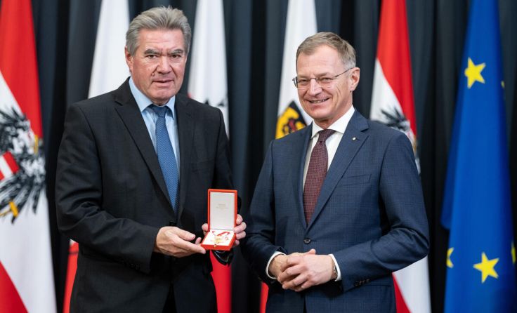 Gerhard Gründl war 18 Jahre lang Bürgermeister in Schörfing. (Foto: Land OÖ)