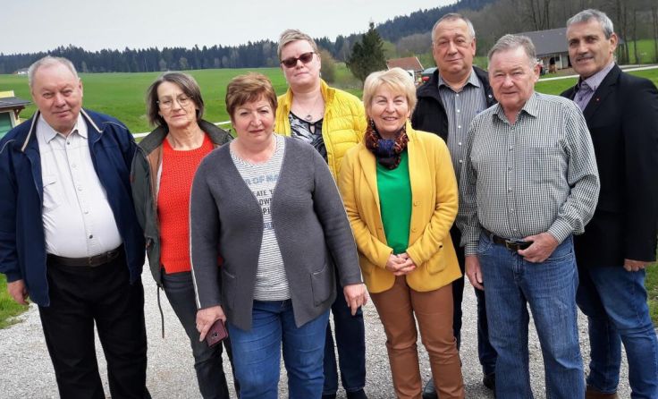 Der neu gewählte Vorstand des Pensionistenverbands Fornach. (Foto: PV Fornach)