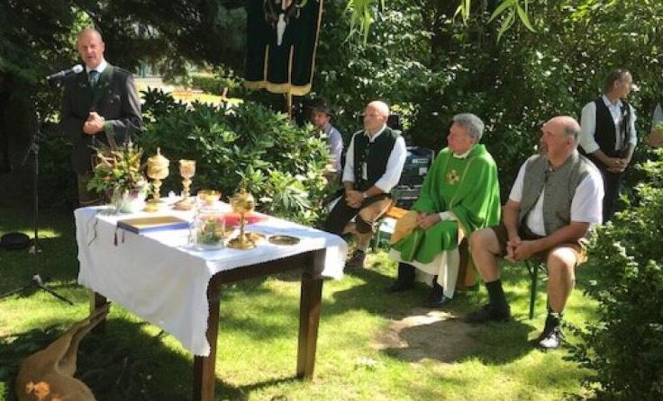 Die Messe des Hegerings VII wurde feierlich in Wolfsegg zelebriert. (Foto: privat)