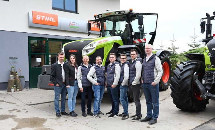 Das Team von Haider Landtechnik freut sich auf viele Besucher. (Foto: Haider Landtechnik)