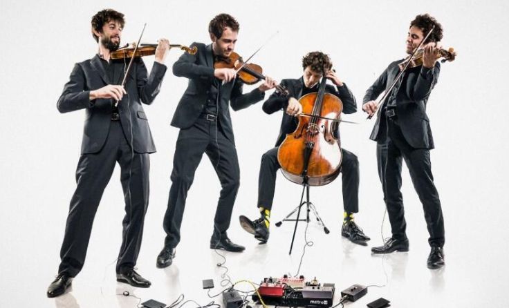 Das vision string quartet ist zu Gast in Burghausen. (Foto: Sander Stuart)