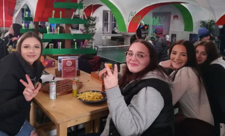 Besucherinnen vom ÖGJ Jugendzentrum Mattighofen (Foto: JCUV)