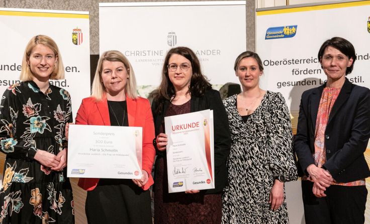 Die Gesunde Gemeinde Maria Schmolln erhielt einen Sonderpreis. (Foto: Tina Gerstmair)