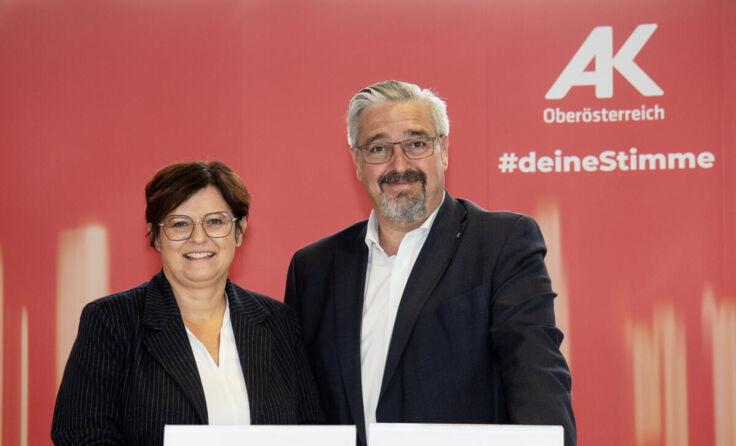 Andrea Heimberger und Andreas Stangl (Foto: David Ruis)