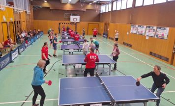 Spannende Duelle und Überraschungssieger bei Tischtennis in Saiga Hans
