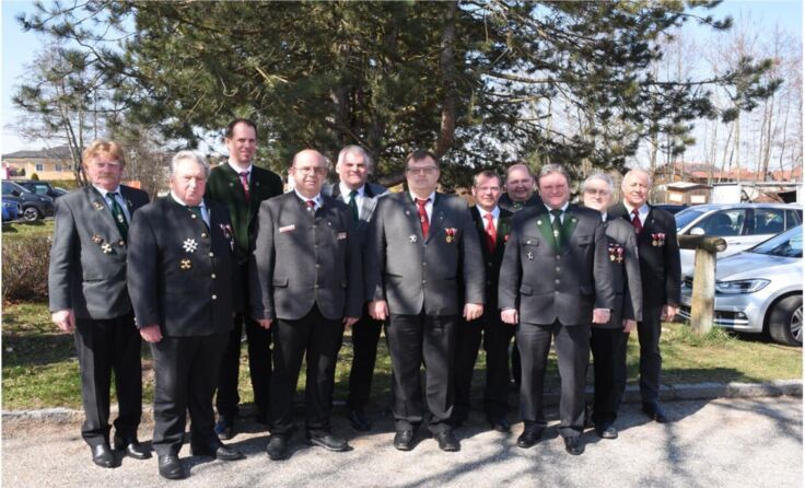 Die neue Bezirksleitung des Kameradschaftsbundes Braunau (Foto: OÖ Kameradschaftsbund)