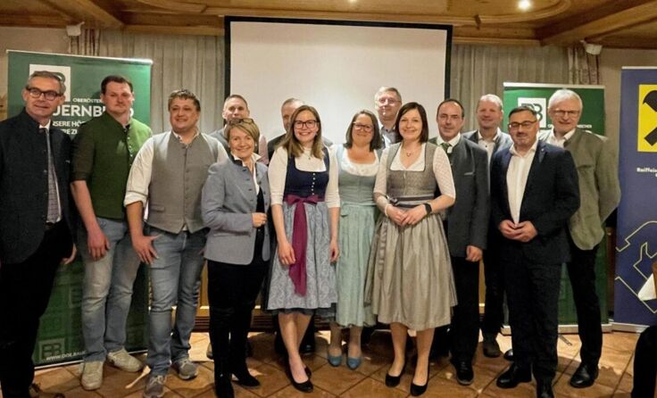 Der Bauernbund wählte seinen neuen Bezirksvorstand. (Foto: Bauernbund OÖ)