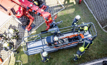 Feuerwehr hielt Frühjahrsübung im Seniorenheim ab