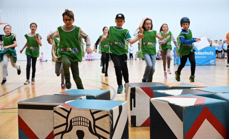 Die Siegerklasse 4b der Volksschule Lochen (Foto: OÖ Zivilschutzverband)