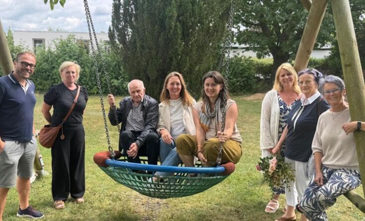 Das Team vom Mobilen Hospiz Braunau feiert 20 Jahre. (Foto: Caritas)