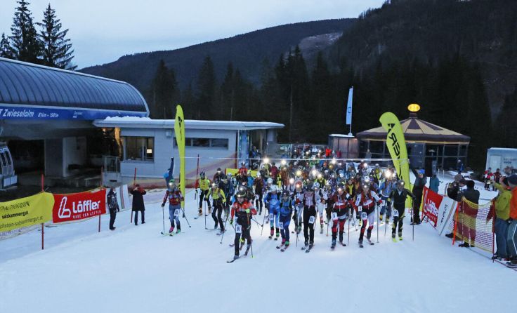 Auf geht’s in Richtung Zwieselalm (Foto: Helmut Gapp)