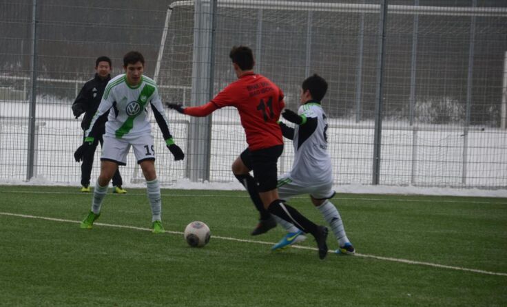 Fußball Exkursion im Jahr 2014 beim VFL Wolfsburg (Foto: HAK Bad Ischl)