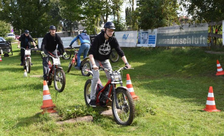 Motorrad Training (Foto: Trialgarten)