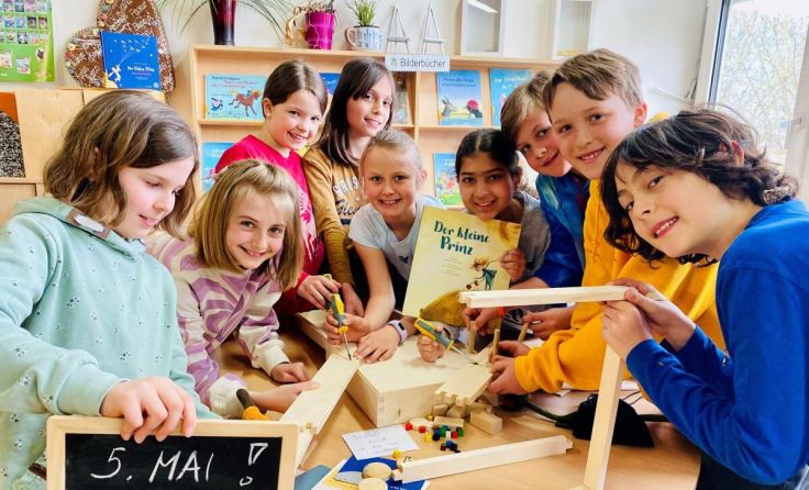 Schüler der Volksschule Concordia (Foto: Da kloane Prinz)