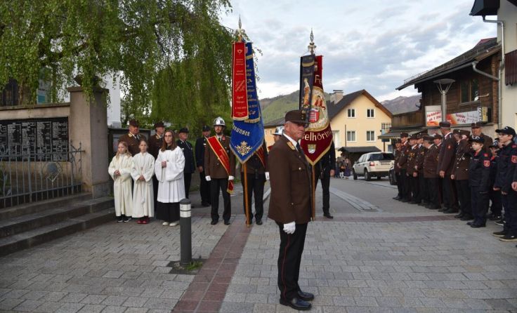 Florianifeier der Feuerwehr Altmünster (Foto: FF Altmünster/Fischer)